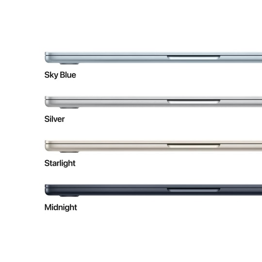 Apple MC6U4HN/A MacBook Air (Apple M4 Chip/16 GB/512 GB SSD/MacOS Sequoia/Liquid Retina), 34.46 cm (13.6 inch), Sky Blue