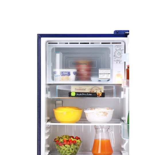 LG GL-D241ABMU 224 L 5 Star Direct Cool Single Door Refrigerator with Base Stand Drawer, Blue Marvel