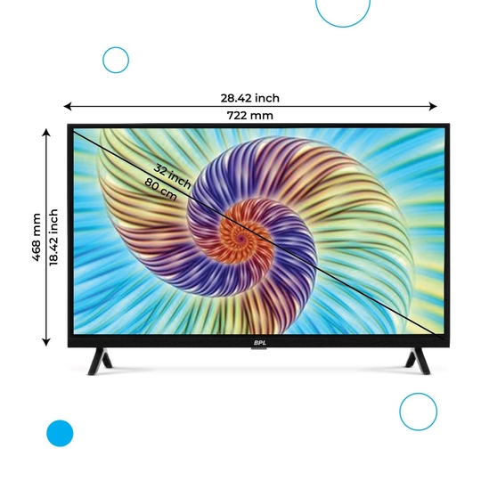 BPL 32QLED HOMETHEATRE ONKYO TTV32QF8540 with THX Certified, Sound by Onkyo, Dolby Audio