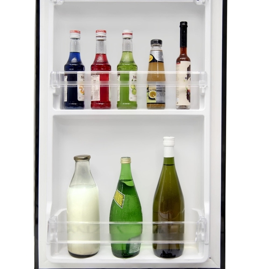 Kelvinator 190 litres 2 Star Single Door Refrigerator Refrigerator, Black KRD-A210BKG