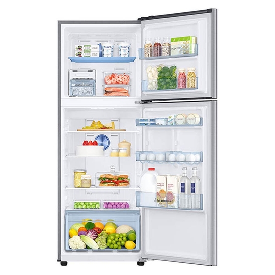 Samsung 301 litres 2 Star Double Door Refrigerator, Elegant Inox RT34C4522S8/HL