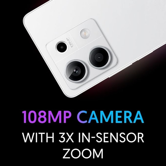 Redmi Note 13 5G 256 GB, 8 GB RAM, White, Mobile Phone