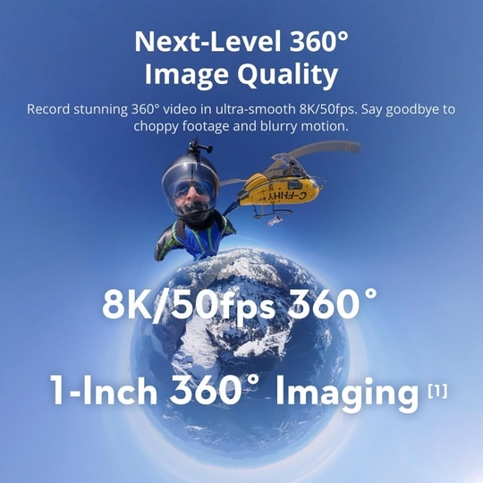 DJI Osmo 360 Adventure Combo Action Camera