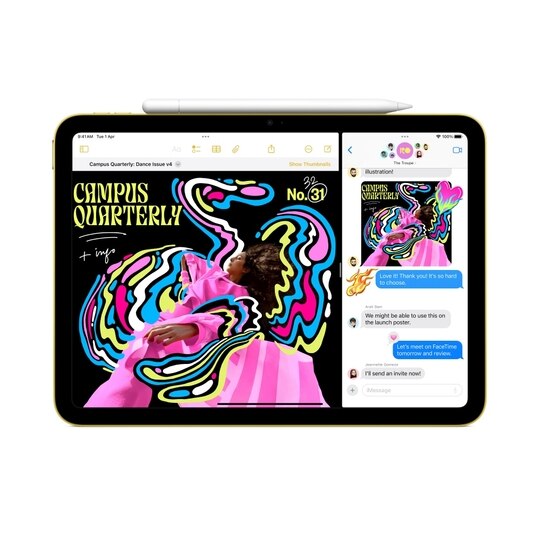 Apple iPad A16 11th Gen 2025 27.59 cm (11 inch) Wi-Fi Tablet, 128 GB, Silver, MD3Y4HN/A