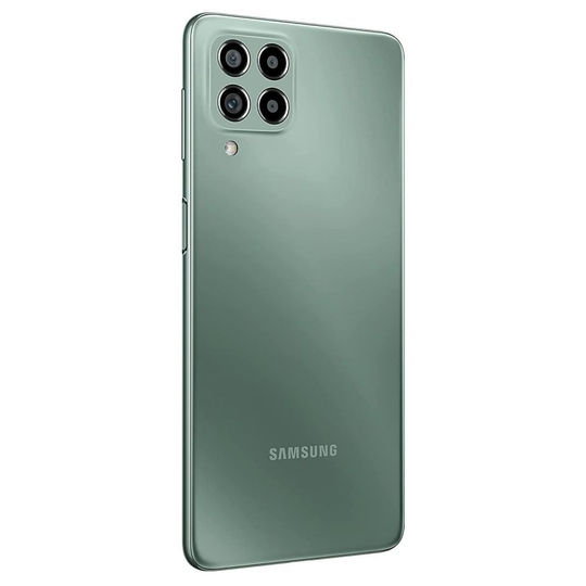Samsung Galaxy M53 5G 128 GB, 6 GB RAM, Mystique Green, Mobile Phone