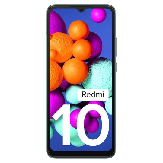 Redmi 10 64 GB, 4 GB RAM, Caribbean Green, Mobile Phone