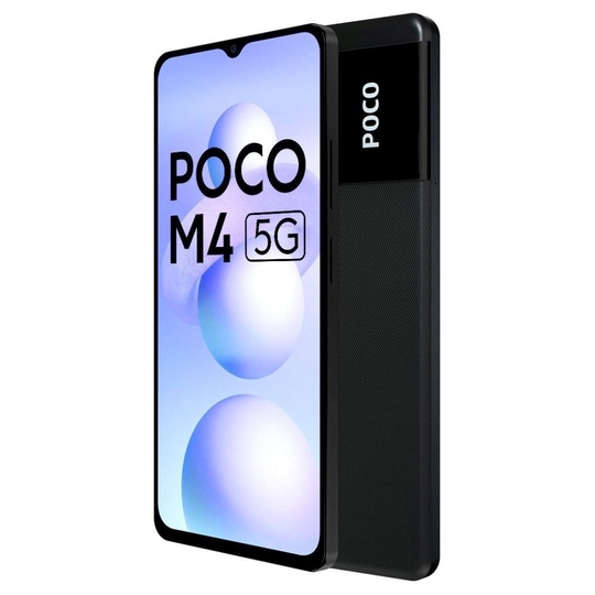 POCO M4 5G 64 GB, 4 GB RAM, Power Black, Mobile Phone