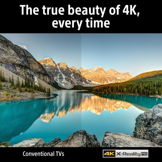 Sony 139 cm (55 inches), BRAVIA 2 4K Ultra HD Smart LED Google TV, Black, K-55S25BM2