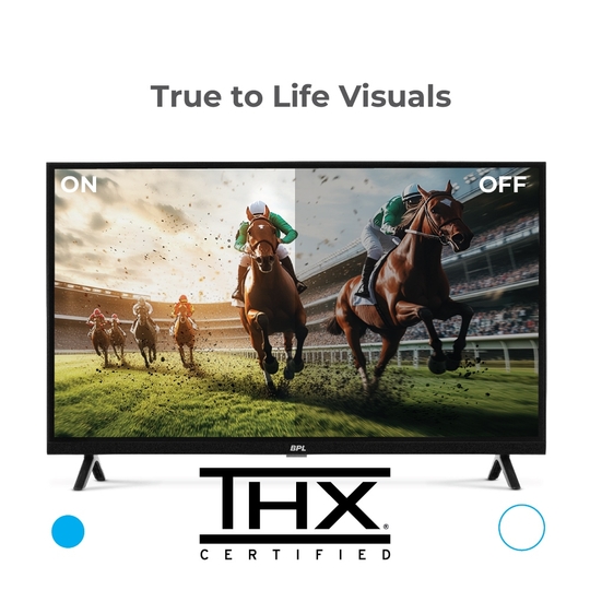 BPL 32QLED HOMETHEATRE ONKYO TTV32QF8540 with THX Certified, Sound by Onkyo, Dolby Audio