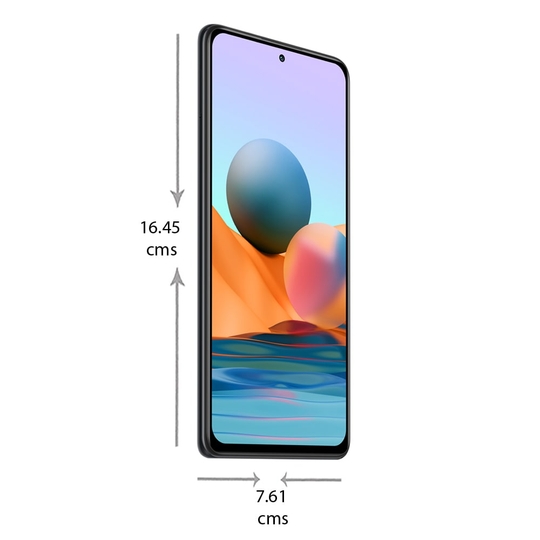 Redmi Note 10 Pro 128 GB, 8 GB RAM, Dark Night, Mobile Phone