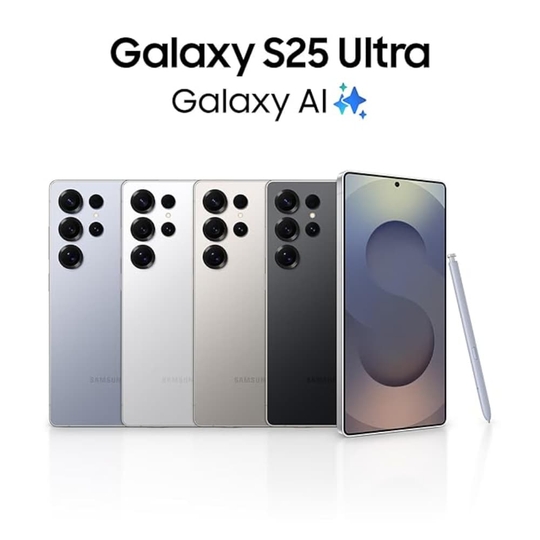 Samsung Galaxy S25 Ultra 5G 512 GB, 12 GB RAM, Titanium Whitesilver, Mobile Phone
