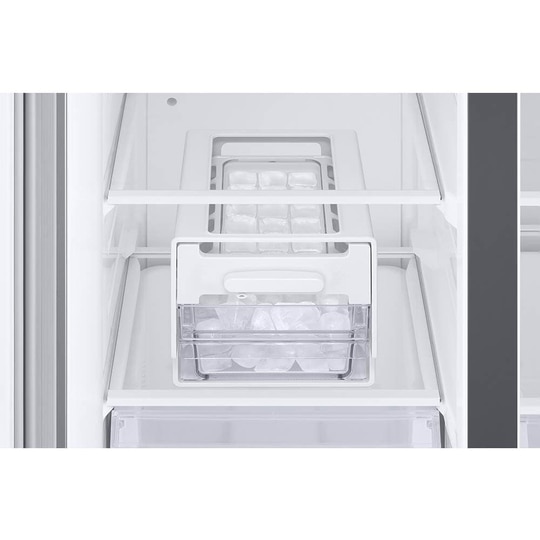 Samsung 653 litres 3 Star Side by Side Refrigerator, Real Stainless RS76CG8113SLHL