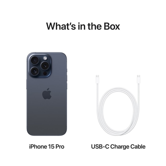 Apple iPhone 15 Pro 1 TB, Blue Titanium