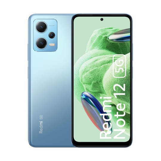 Redmi Note 12 5G 256 GB 8 GB RAM Mystique Blue, Mobile Phone