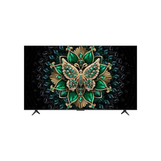 TCL 139 cm (55 inch) QD-Mini LED Google TV, 55C6K, Black