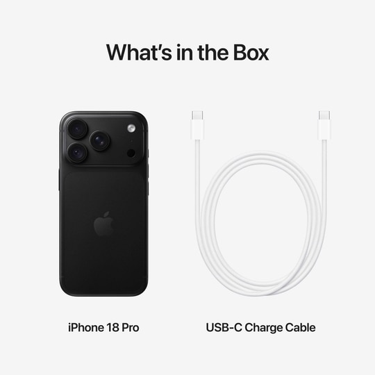 Apple iPhone 18 Pro 512 GB, Black