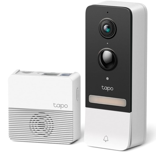 TP-Link Tapo D230S1 2K 5Mp/1920p Smart Wireless Security Video Doorbell