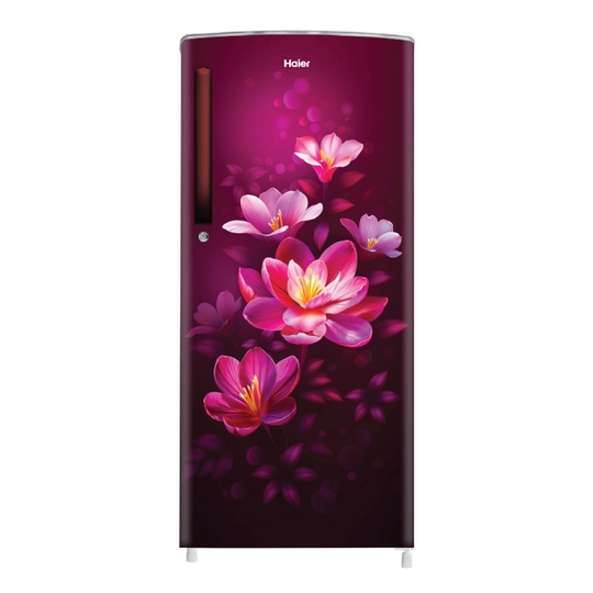 Haier 205 L 1 Star Single Door Refrigerator (HRD-2261SRMA-N, Red Magnolia)
