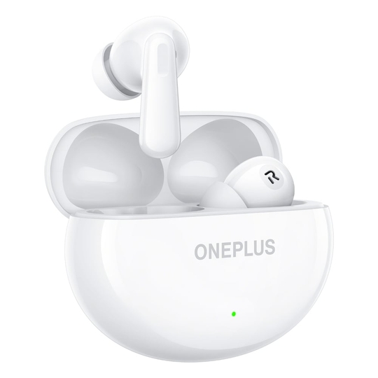 OnePlus Nord Buds 3 Truly Wireless Bluetooth Earbuds with up to 32 dB Active Noise Cancellation, 10 mins for 11 Hours Fast Charging with Up to 43 h Music Playback, White