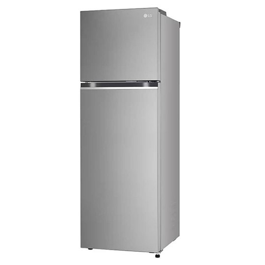 LG 272 litres 2 Star Double Door Refrigerator, Shiny Steel GL-S312SPZY