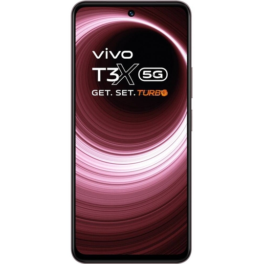 Vivo T3X 5G 128 GB, 8 GB RAM, Crimson Bliss, Mobile Phone