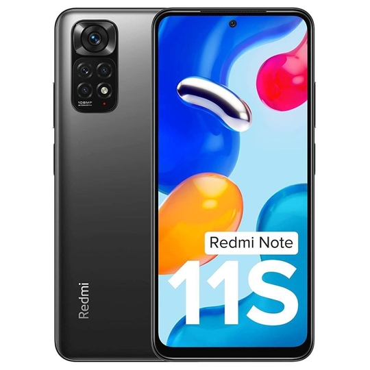 Redmi Note 11s 128 GB, 6 GB RAM, Space Black, Mobile Phone