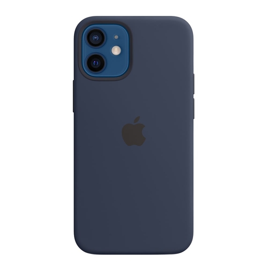 Apple iPhone 12 mini Silicone Case with MagSafe - Deep Navy