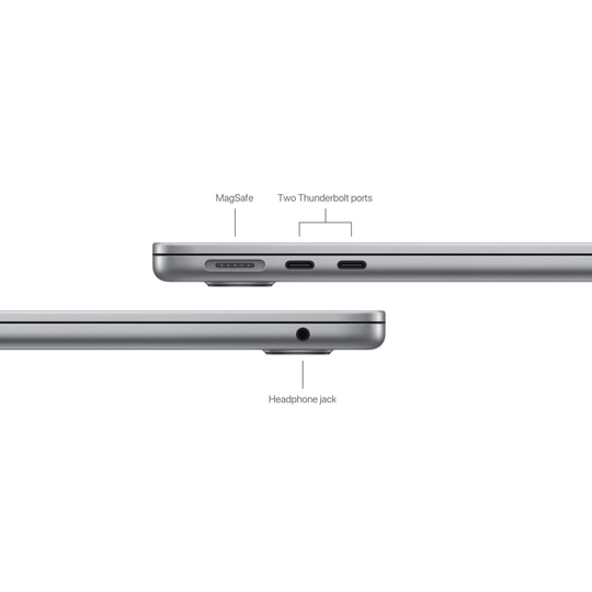 Apple MBA-13/MRXN3HNA MacBook Air (Apple M3 chip/8 GB/256 GB SSD/Liquid Retina), 34.544 cm (13.6 inch), Space Grey