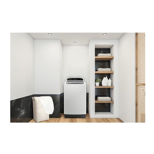 Samsung 6.5 kg Top Load, Digital Inverter technology, Wobble Technlogy, Lint Filter, Gray, 5 Star (WA65T4262GG)