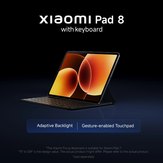 Xiaomi Pad 8 28.44 cm (11.2 inch) Nano Texture Display Edition Wi-Fi Tablet, 12 GB RAM, 256 GB, Graphite Grey, 72669