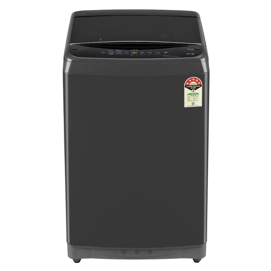 LG 9 Kg Top Loading Fully Automatic Washing Machine, T90V4MB1S, Middle Black