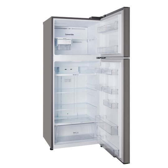 LG 446 L 1 Star Frost Free Double Door Refrigerator, Shiny Steel, T502CPZR