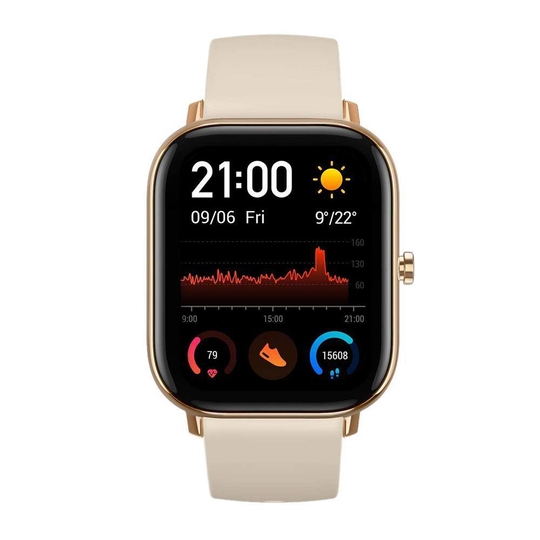 Amazfit Huami GTS A1914 Smart Watch, Desert Gold