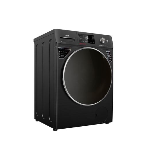 IFB 7 kg Front Load, AI Powered, Wifi Enabled, Power Steam, Eco Inverter Motor, 9 Swirl wash, Black (ELITE BXN7012HK)