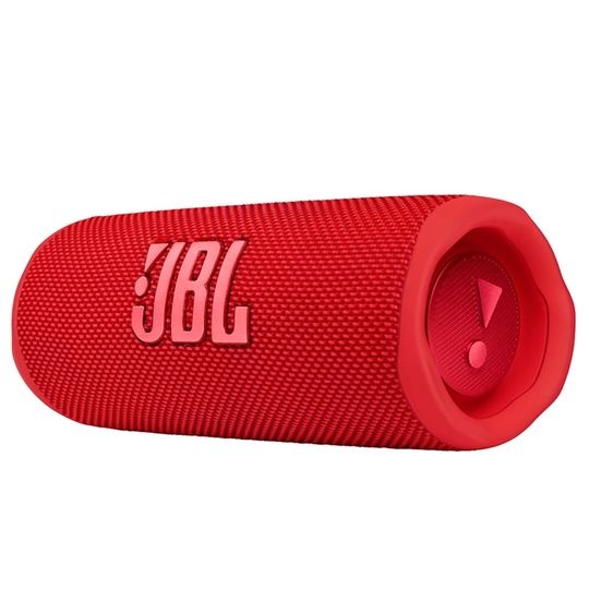 JBL Flip 6 Wireless Portable Bluetooth Speaker with JBL Pro Sound, Upto 12 Hours Playtime, IP67 Water & Dustproof, PartyBoost & Personalization by JBP App (Without Mic), Red