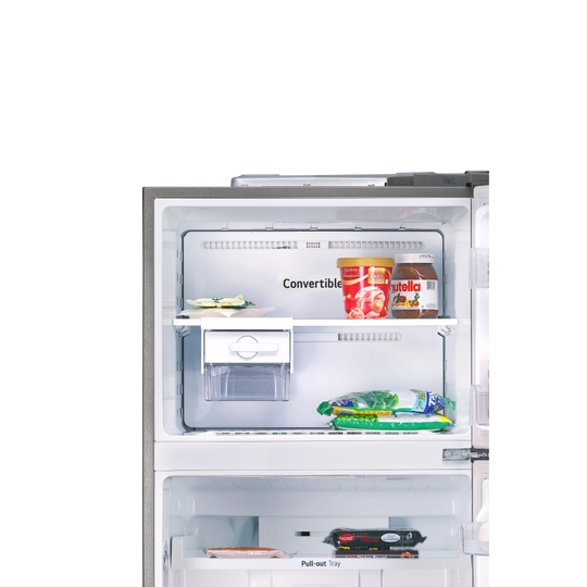 LG 446 L 1 Star Frost Free Double Door Refrigerator, Shiny Steel, T502CPZR
