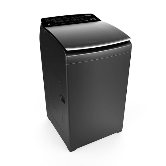 Whirlpool 10 kg Fully Automatic Top Loading Washing Machine, 360BWPROH10, Black, Graphite