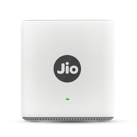 Jio AX6000 Universal Wi-Fi 6 Router, Dual Band, Mesh Ready, Gaming Router, Upto 6 Gbps Speed, 8K Streaming, WPA3 Advanced Security, MU-MIMO, OFDMA, Wide Coverage, Easy Setup, JioHome App, (JIDU6801 IN)