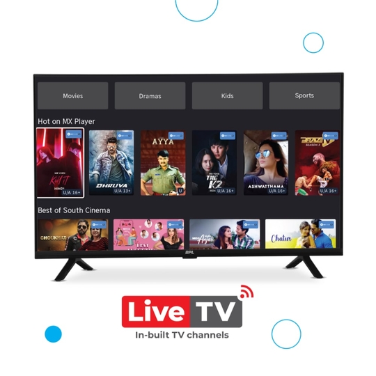 BPL 40 FHD HOME THEATRE ONKYO TV 40FF2340 with ADS Panel, Sound By Onkyo & Dolby Audio