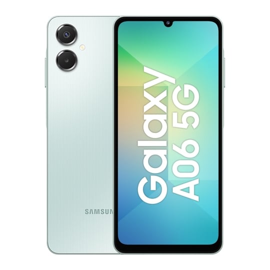 Samsung Galaxy A06 5G 128 GB, 4 GB RAM, Light Green, Mobile Phone