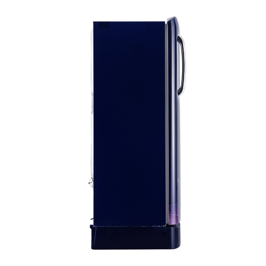LG GL-D241ABMU 224 L 5 Star Direct Cool Single Door Refrigerator with Base Stand Drawer, Blue Marvel