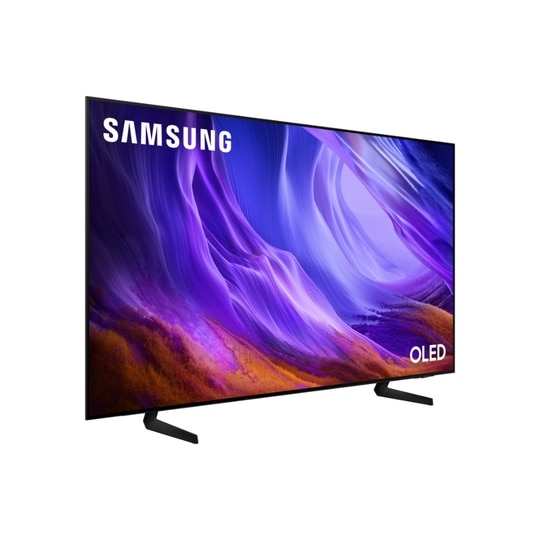 Samsung 138 cm (55 inches), OLED 4K Samsung Vision AI Smart TV, Graphite Black, QA55S85HAELXL