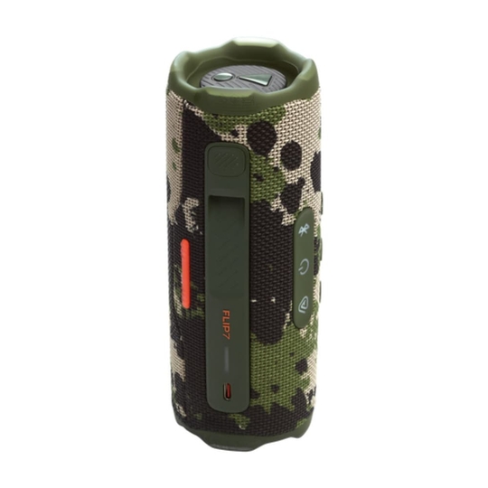 JBL Flip 7 Portable Waterproof and Drop-Proof Speaker, Bold Pro Sound with AI Sound Boost, 16 Hrs of Playtime and PushLock System with Interchangeable Accessories (Squad)