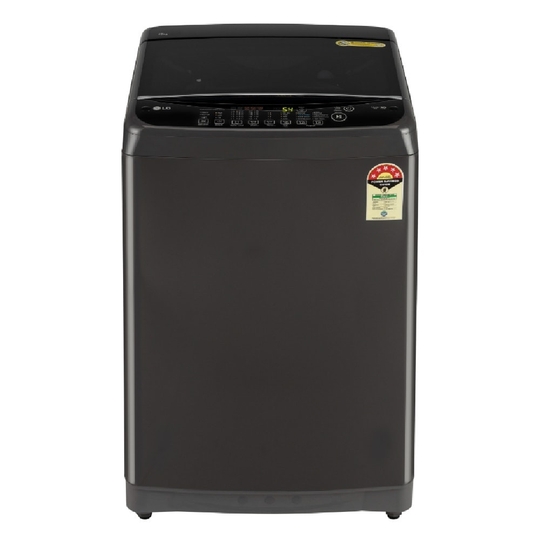 LG 12 kg Fully Automatic Top Loading Washing Machine, T12SJMB1Z, Black