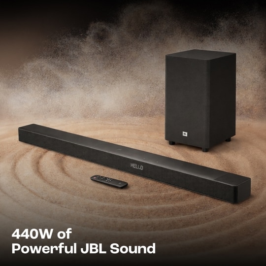 JBL 3.1 CH 440 W Soundbar, SB595
