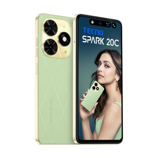 TECNO SPARK 20C 128 GB, 8 GB RAM, Mobile Phone, Magic Skin Green