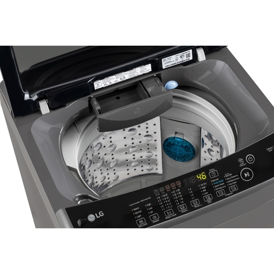 LG 12 kg Fully Automatic Top Loading Washing Machine, T12SJMB1Z, Black