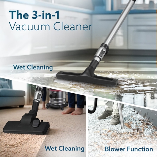 Agaro ACE Wet and Dry Vacuum Cleaner 1600 watts