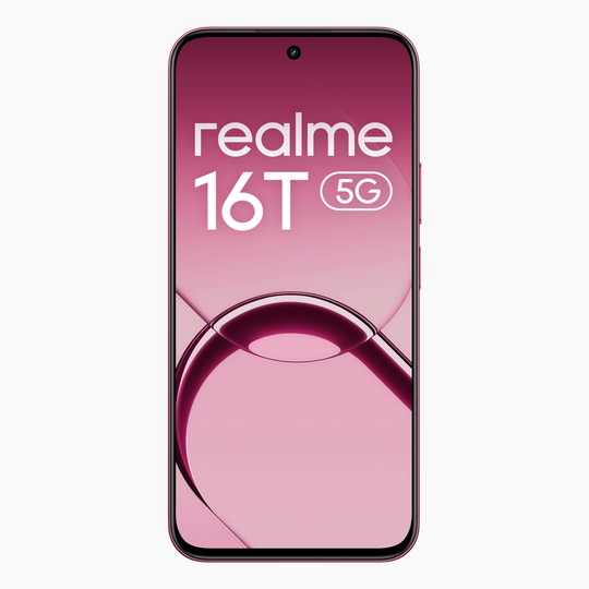 Realme 16T 5G 6 GB RAM, 128 GB, Mobile Phone, Starlight Red