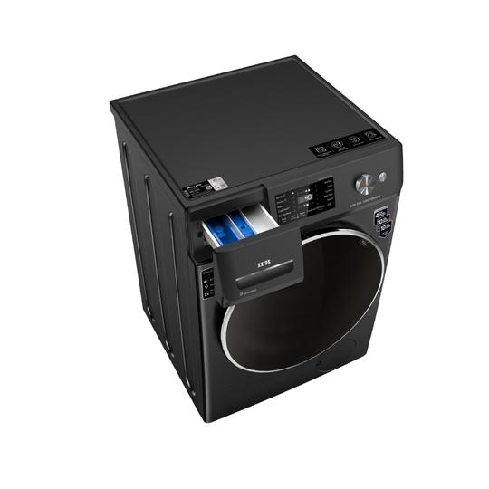 IFB 7 kg Front Load, AI Powered, Wifi Enabled, Power Steam, Eco Inverter Motor, 9 Swirl wash, Black (ELITE BXN7012HK)